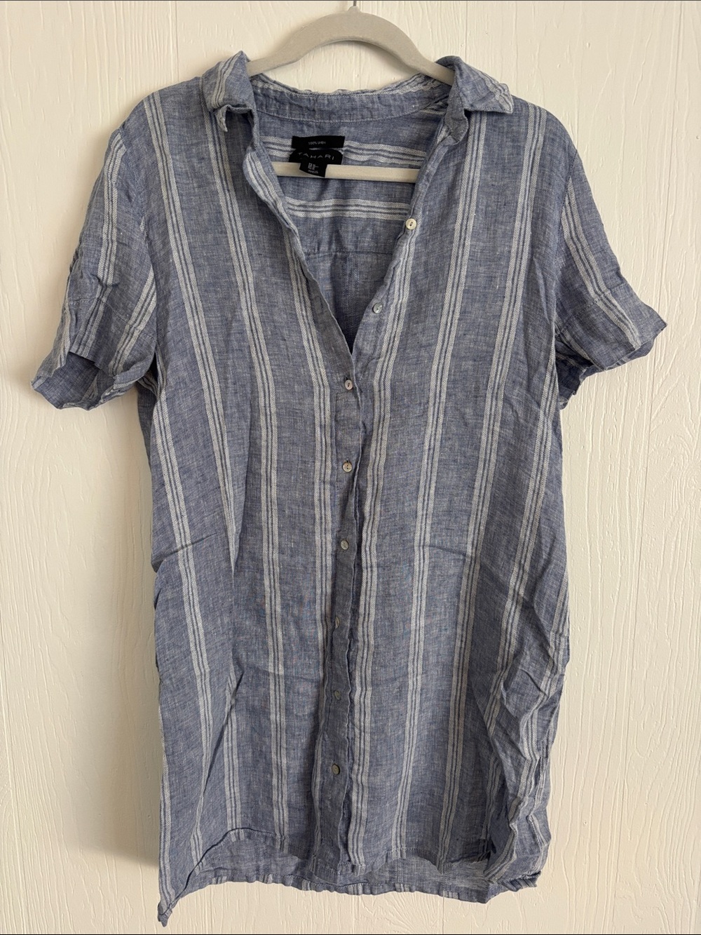 Tahari linen dress